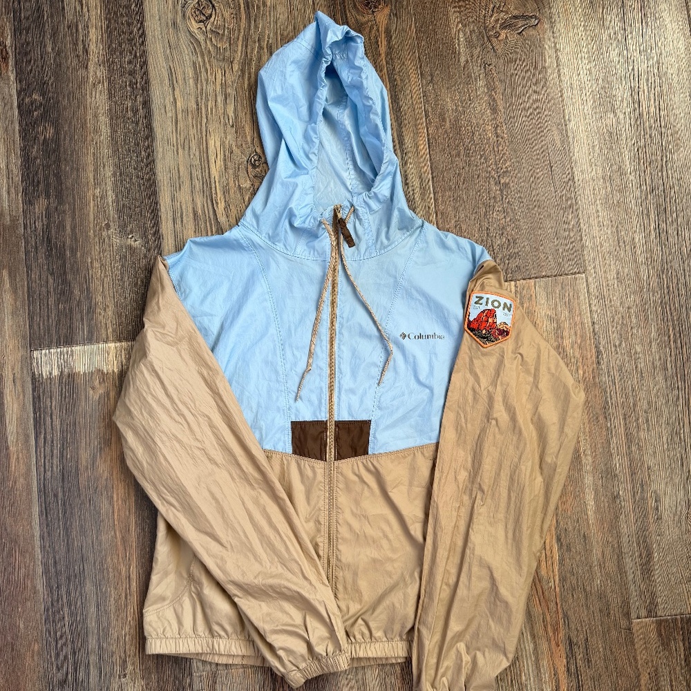Columbia Zion National Park Windbreaker | Festival / Gorpcore | Size S